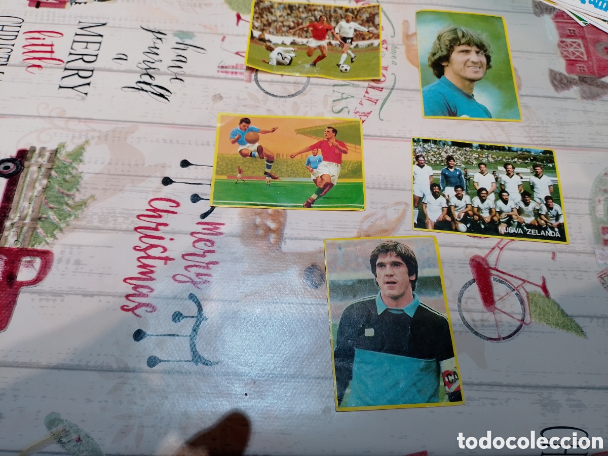Cromos de F&uacute;tbol: futbol en accion danone 82