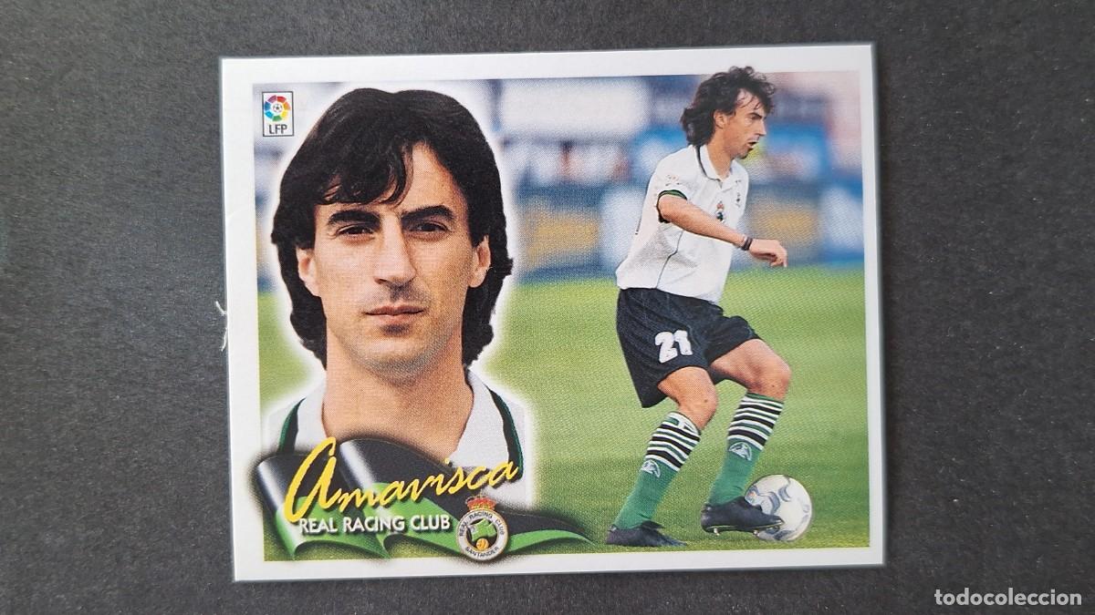 Fu&szlig;ball-Sticker: L4 AMAVISCA RACING DE SANTANDER LIGA ESTE 2000 2001 00 01 NUNCA PEGADO SIN PEGAR