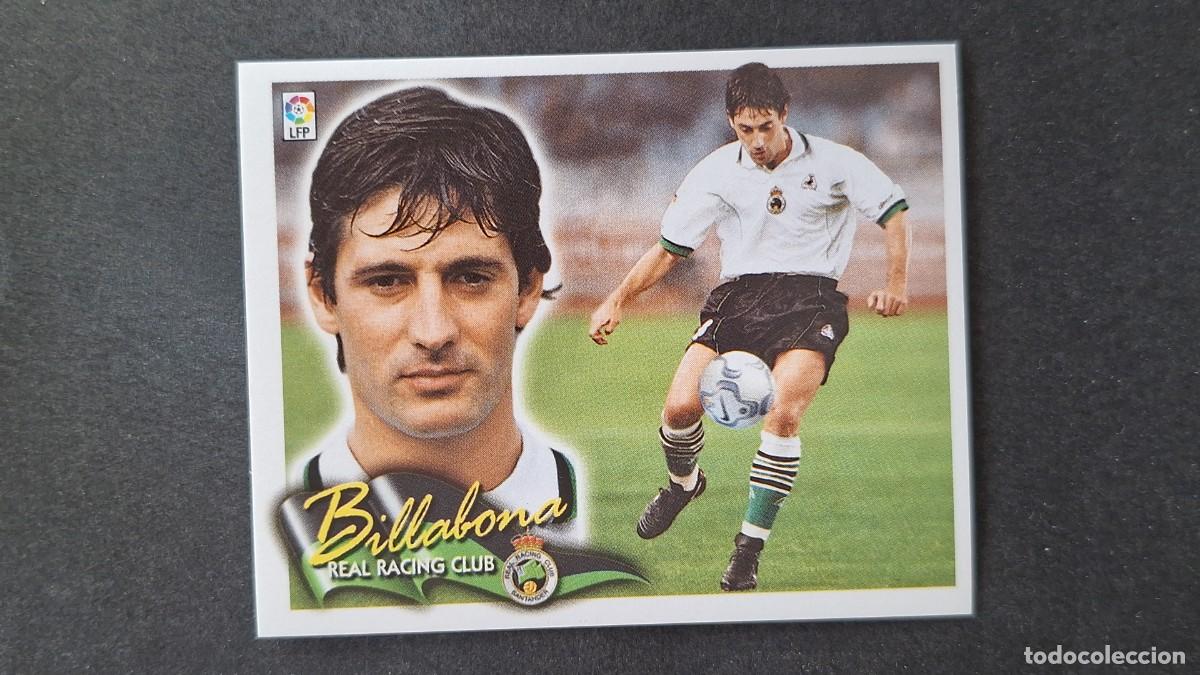 Figurine di Calcio: L4 BILLABONA RACING DE SANTANDER LIGA ESTE 2000 2001 00 01 NUNCA PEGADO SIN PEGAR