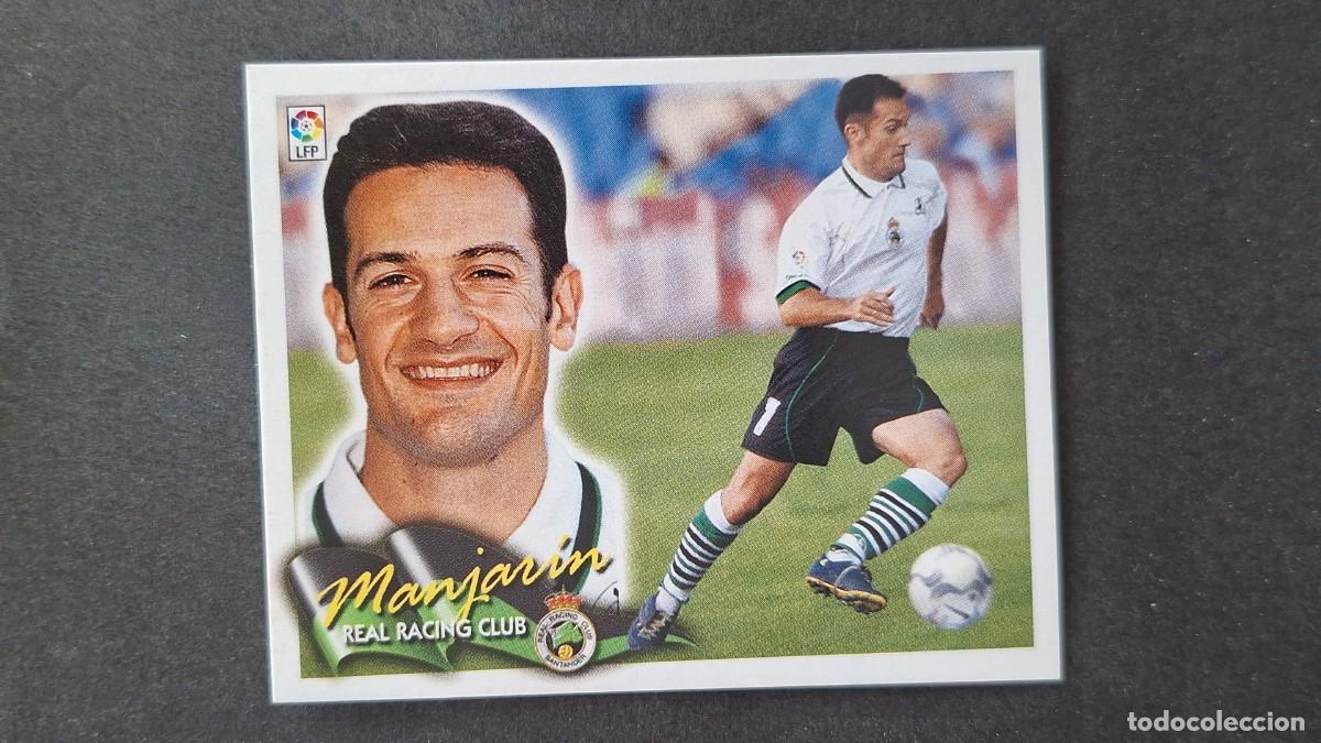 Fu&szlig;ball-Sticker: L4 MANJARIN RACING DE SANTANDER LIGA ESTE 2000 2001 00 01 NUNCA PEGADO SIN PEGAR
