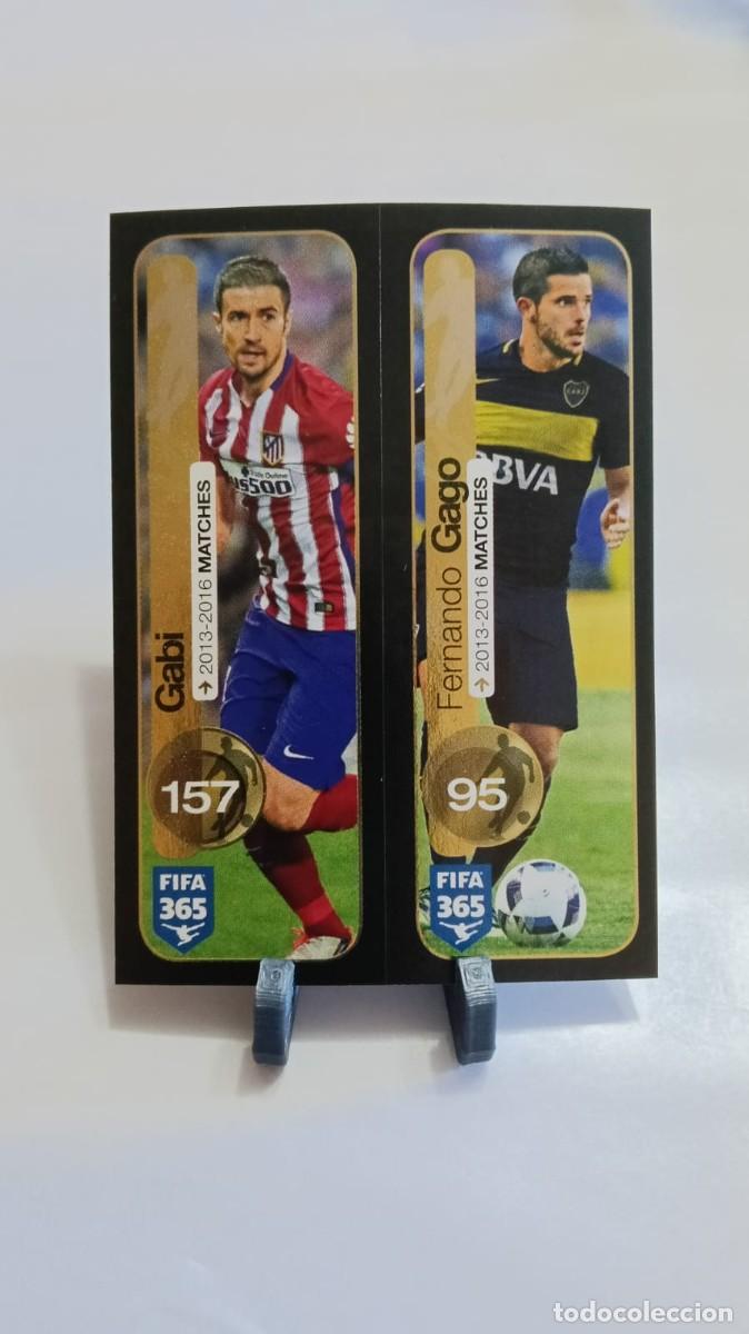 Fu&szlig;ball-Sticker: Panini Fifa 365 16 17 2016 2017 Gabi y Gago 379