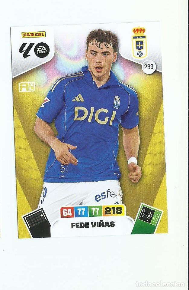Figurine di Calcio: ADRENALYN 2025/2026 269 VI&Ntilde;AS OVIEDO NUEVO PERFECTO