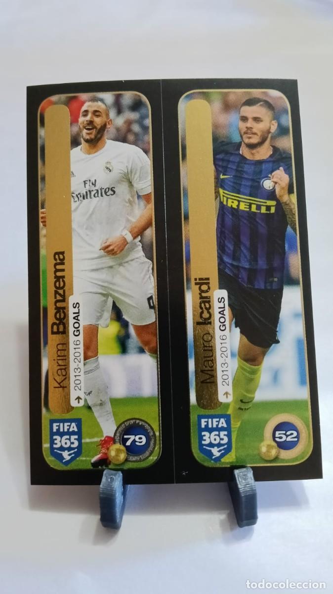 Cromos de F&uacute;tbol: Panini Fifa 365 16 17 2016 2017 Benzema Icardi 119