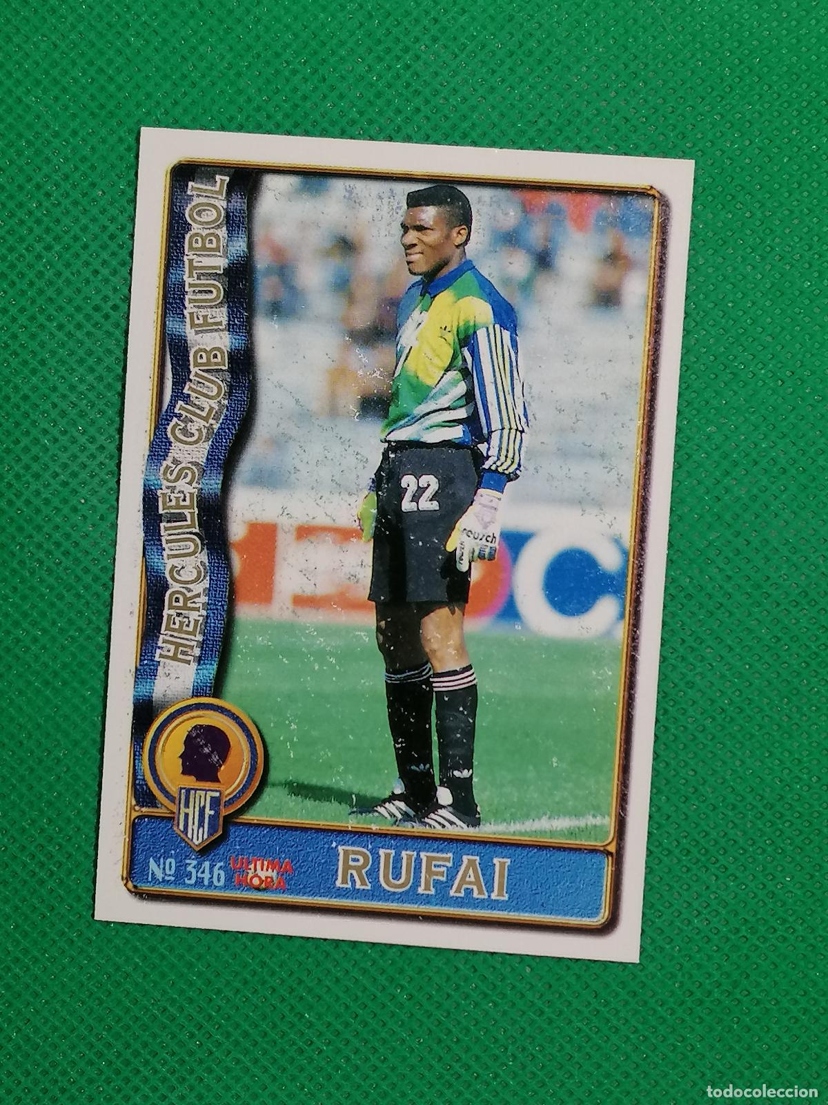 Figurine di Calcio: 343 RUFAI HERCULES UH ⚽ FICHAS LIGA MUNDICROMO 96 97 1996 1997 ⚽
