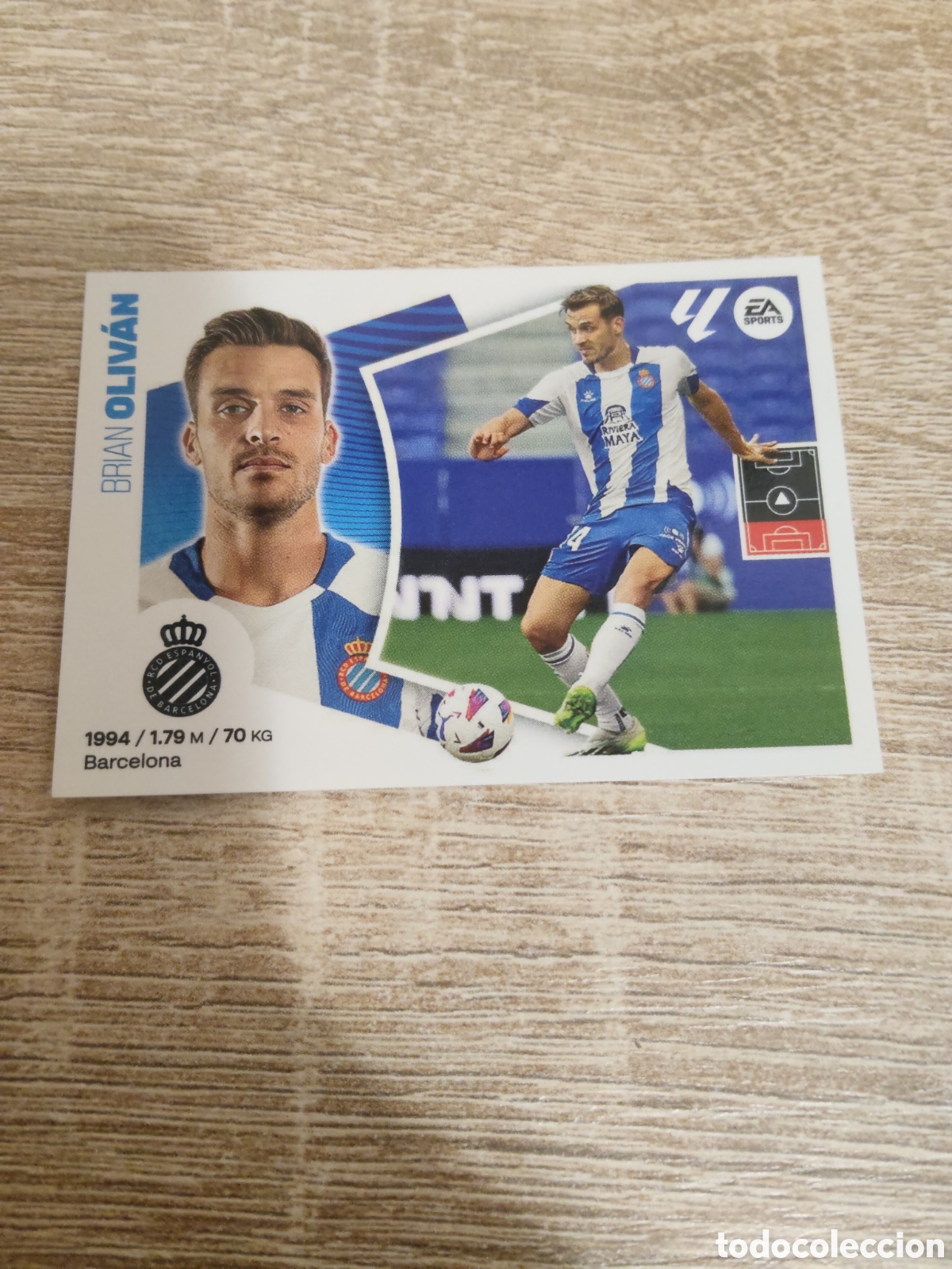 Cromos de f&uacute;tbol: Olivan Espanyol liga 2024 2025 24 25 ediciones este