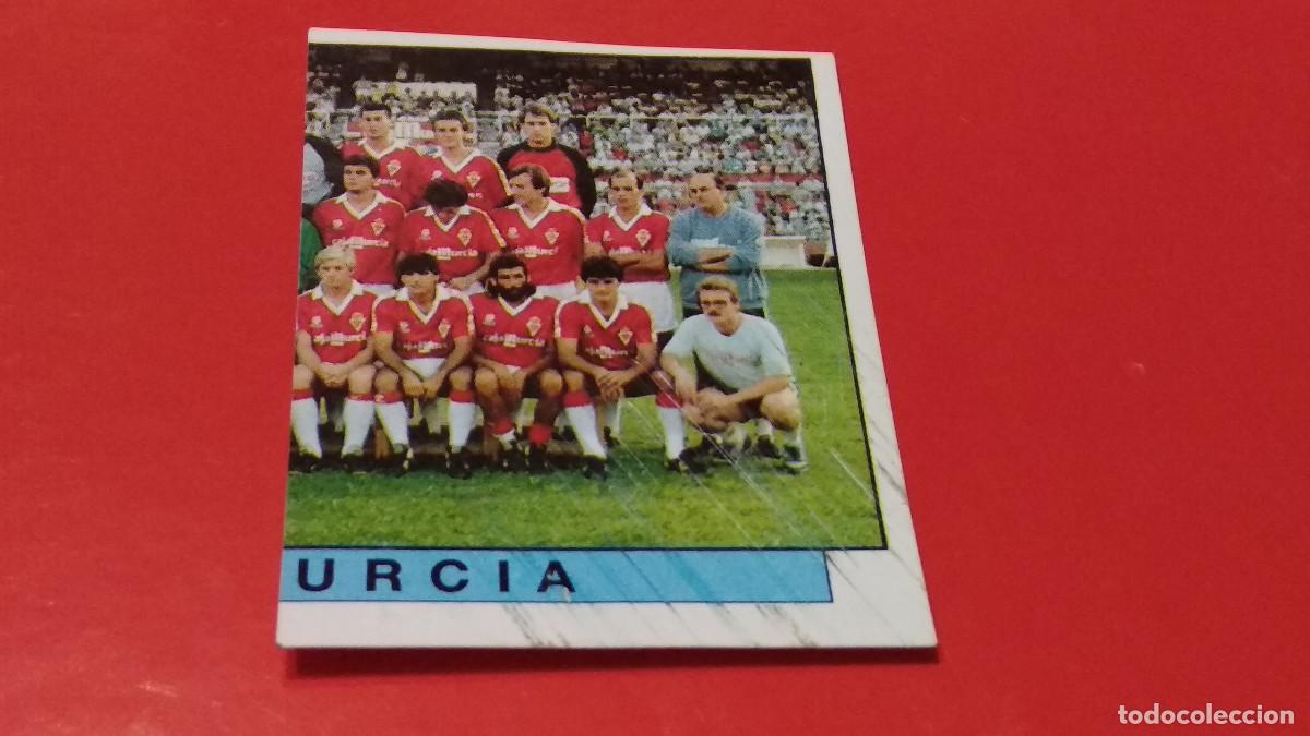 Figurine di Calcio: PLANTILLA N&ordm; 252 MURCIA PANINI FUTBOL 88 CROMO NUNCA PEGADO - VER FOTOS