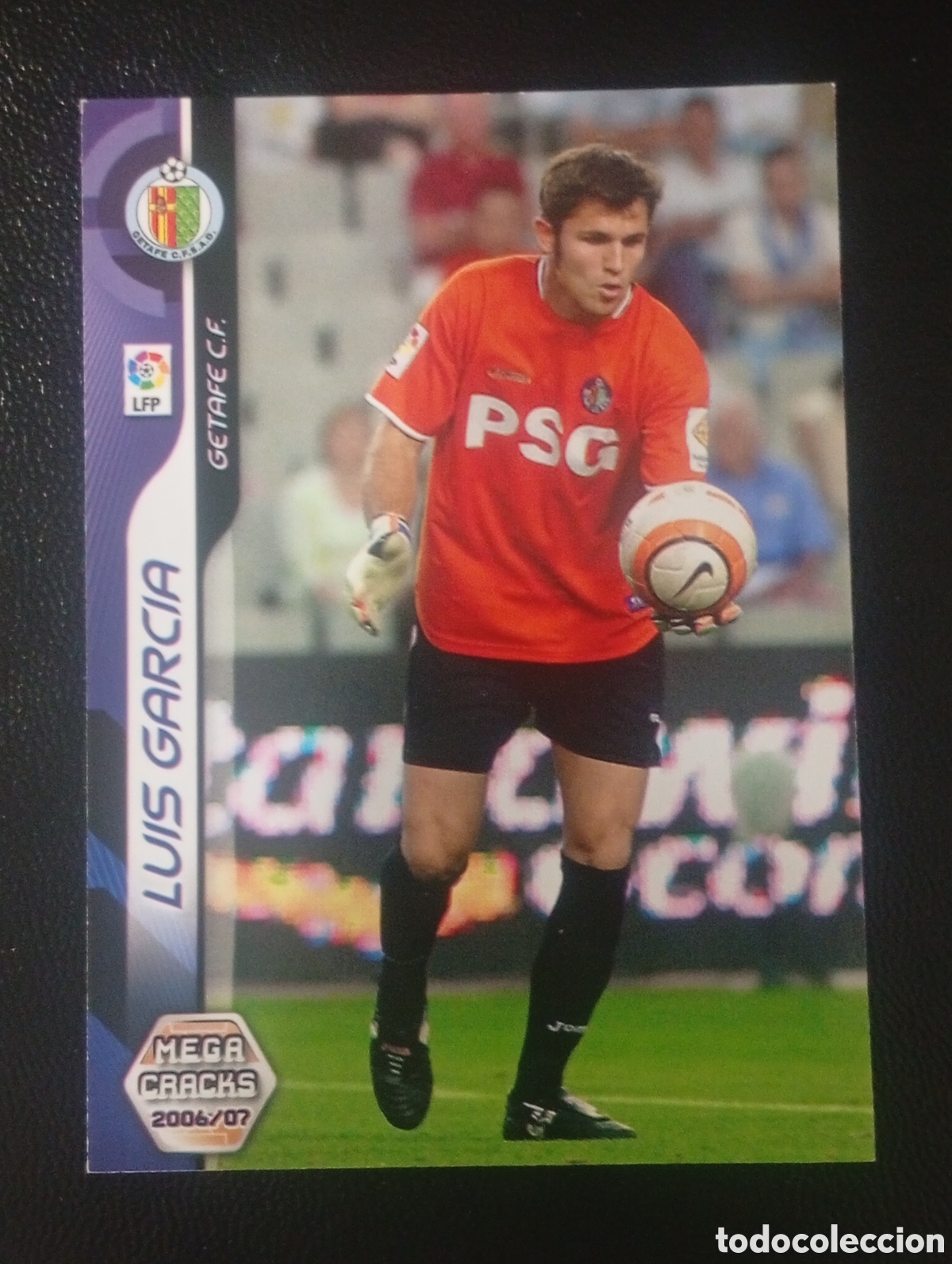 Figurine di Calcio: 128 LUIS GARCIA GETAFE 2006 2007 06 07 6 7 MEGAFICHAS MEGA FICHAS MEGACRACKS PANINI CROMOS CARDS