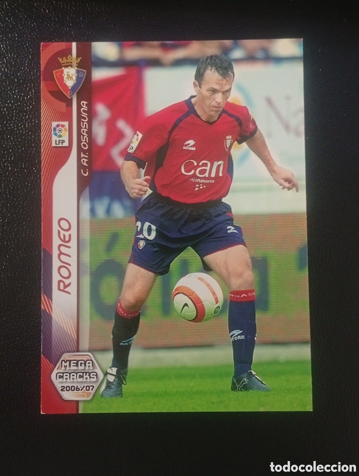 Football Stickers: 234 ROMEO OSASUNA 2006 2007 06 07 6 7 MEGAFICHAS MEGA FICHAS MEGACRACKS PANINI CROMOS CARDS