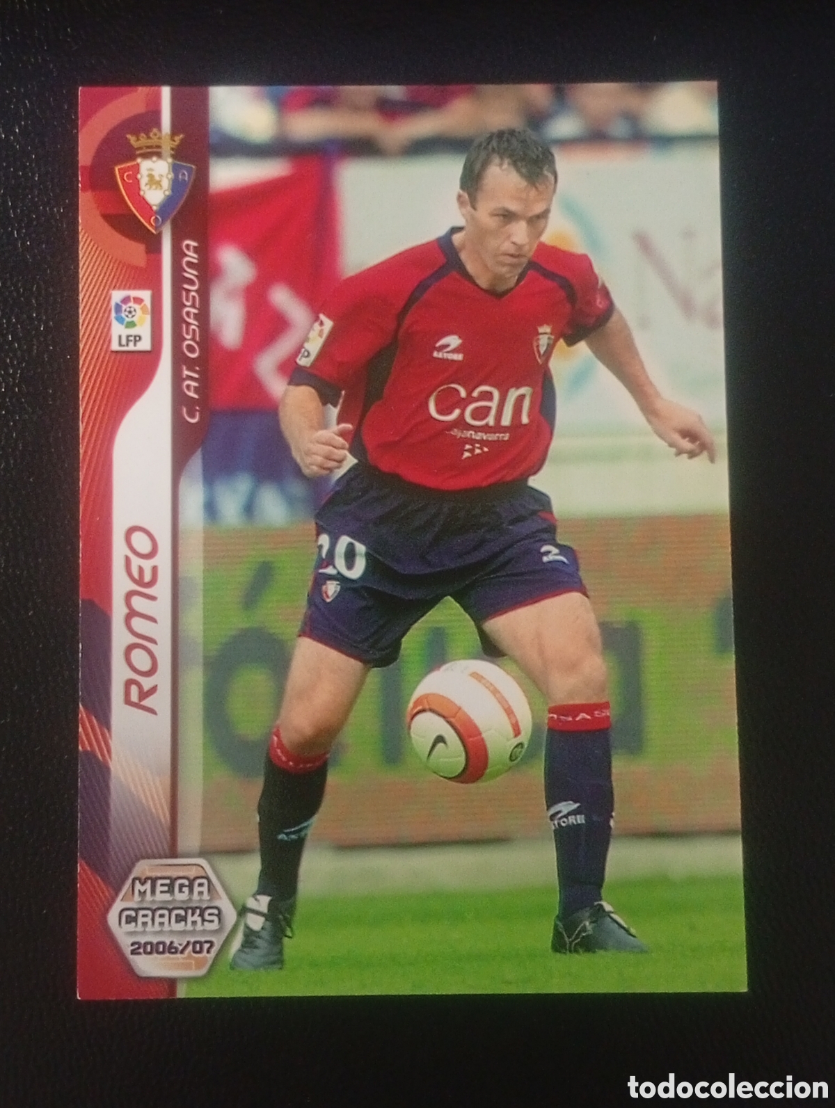 Football Stickers: 234 ROMEO OSASUNA 2006 2007 06 07 6 7 MEGAFICHAS MEGA FICHAS MEGACRACKS PANINI CROMOS CARDS