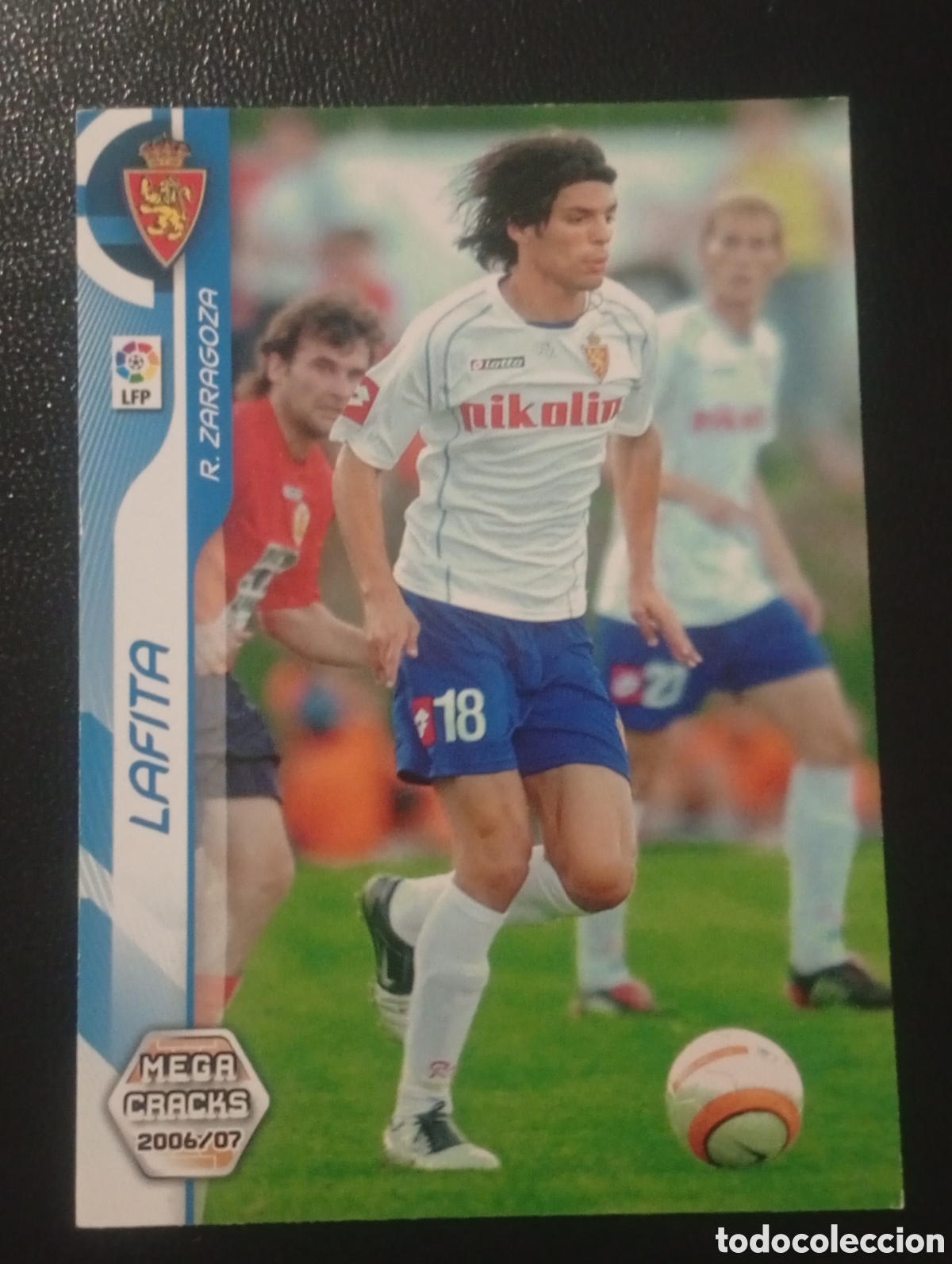 Figurine di Calcio: 357 LAFITA ZARAGOZA 2006 2007 06 07 6 7 MEGAFICHAS MEGA FICHAS MEGACRACKS PANINI CROMOS