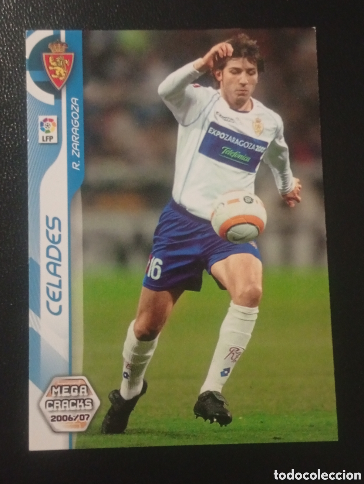 Figurine di Calcio: 353 CELADES ZARAGOZA 2006 2007 06 07 6 7 MEGAFICHAS MEGA FICHAS MEGACRACKS PANINI CROMOS