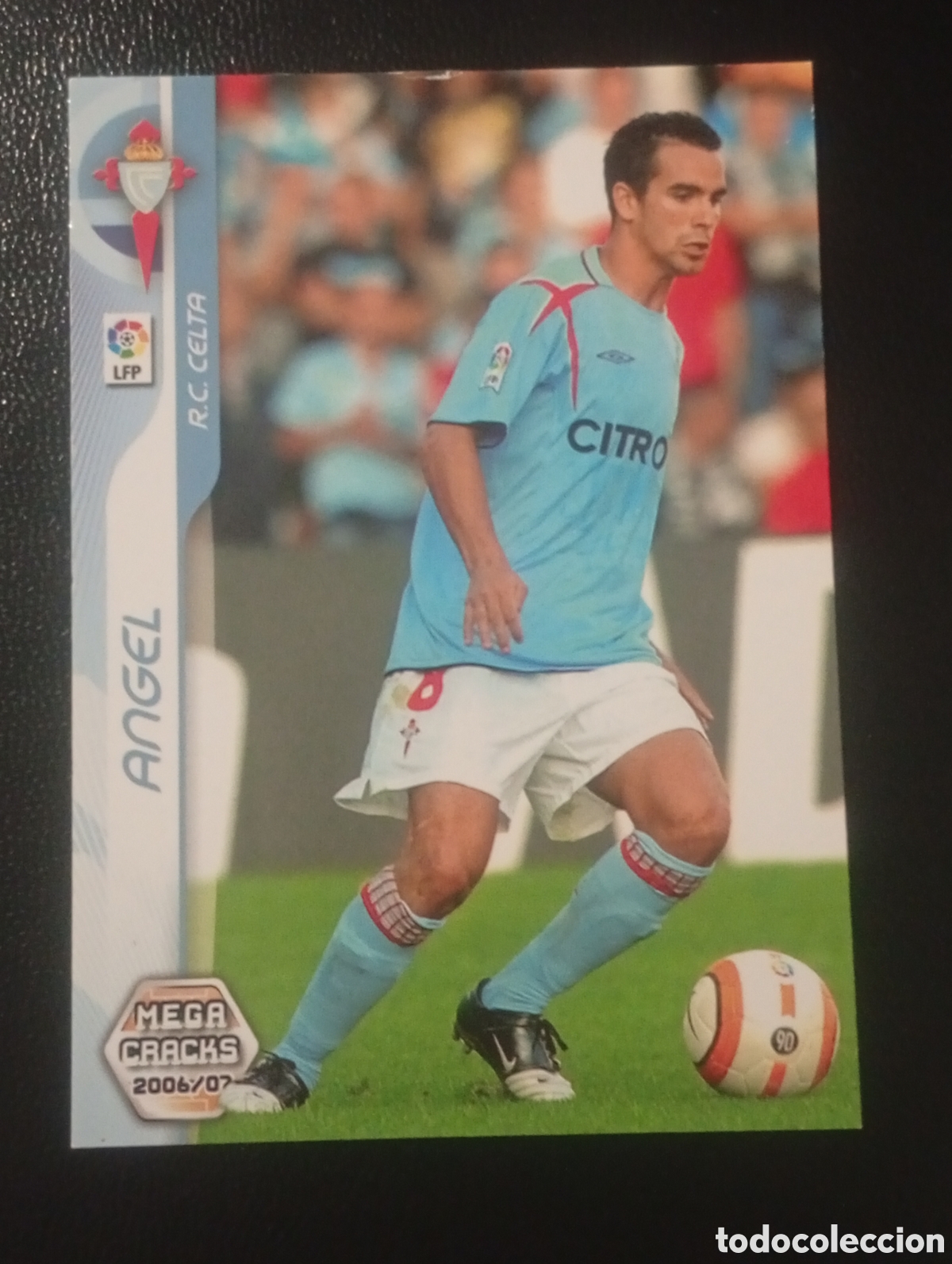 Figurine di Calcio: 75 ANGEL CELTA DE VIGO 2006 2007 06 07 6 7 MEGAFICHAS MEGA FICHAS MEGACRACKS PANINI CROMOS