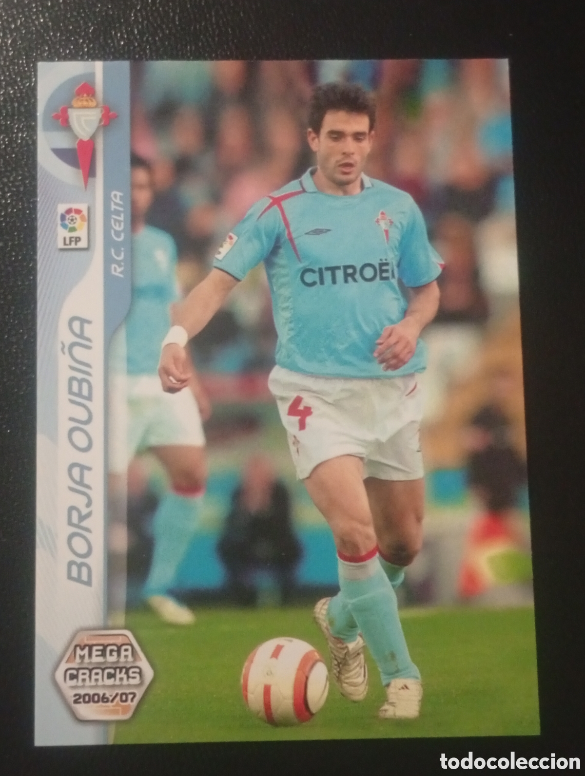 Figurine di Calcio: 81 OUBI&Ntilde;A CELTA DE VIGO 2006 2007 06 07 6 7 MEGAFICHAS MEGA FICHAS MEGACRACKS PANINI CROMOS