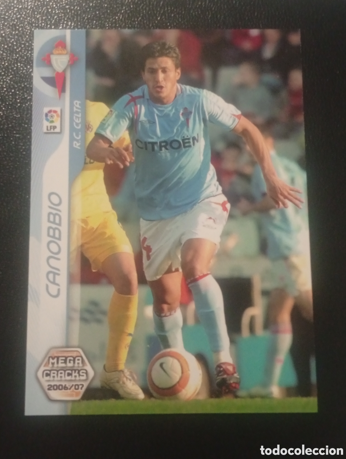 Figurine di Calcio: 87 CANOBBIO CELTA DE VIGO 2006 2007 06 07 6 7 MEGAFICHAS MEGA FICHAS MEGACRACKS PANINI CROMOS