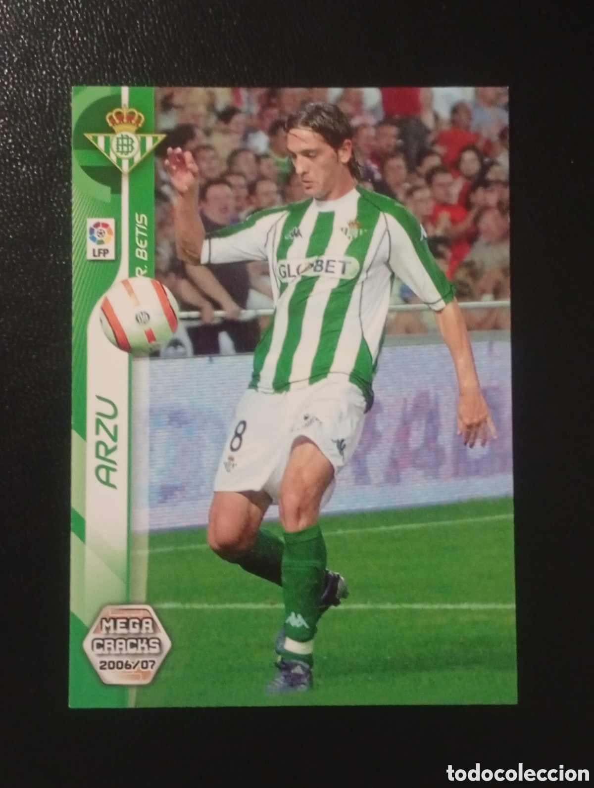 Fu&szlig;ball-Sticker: 66 ARZU BETIS 2006 2007 06 07 6 7 MEGAFICHAS MEGA FICHAS MEGACRACKS PANINI CROMOS