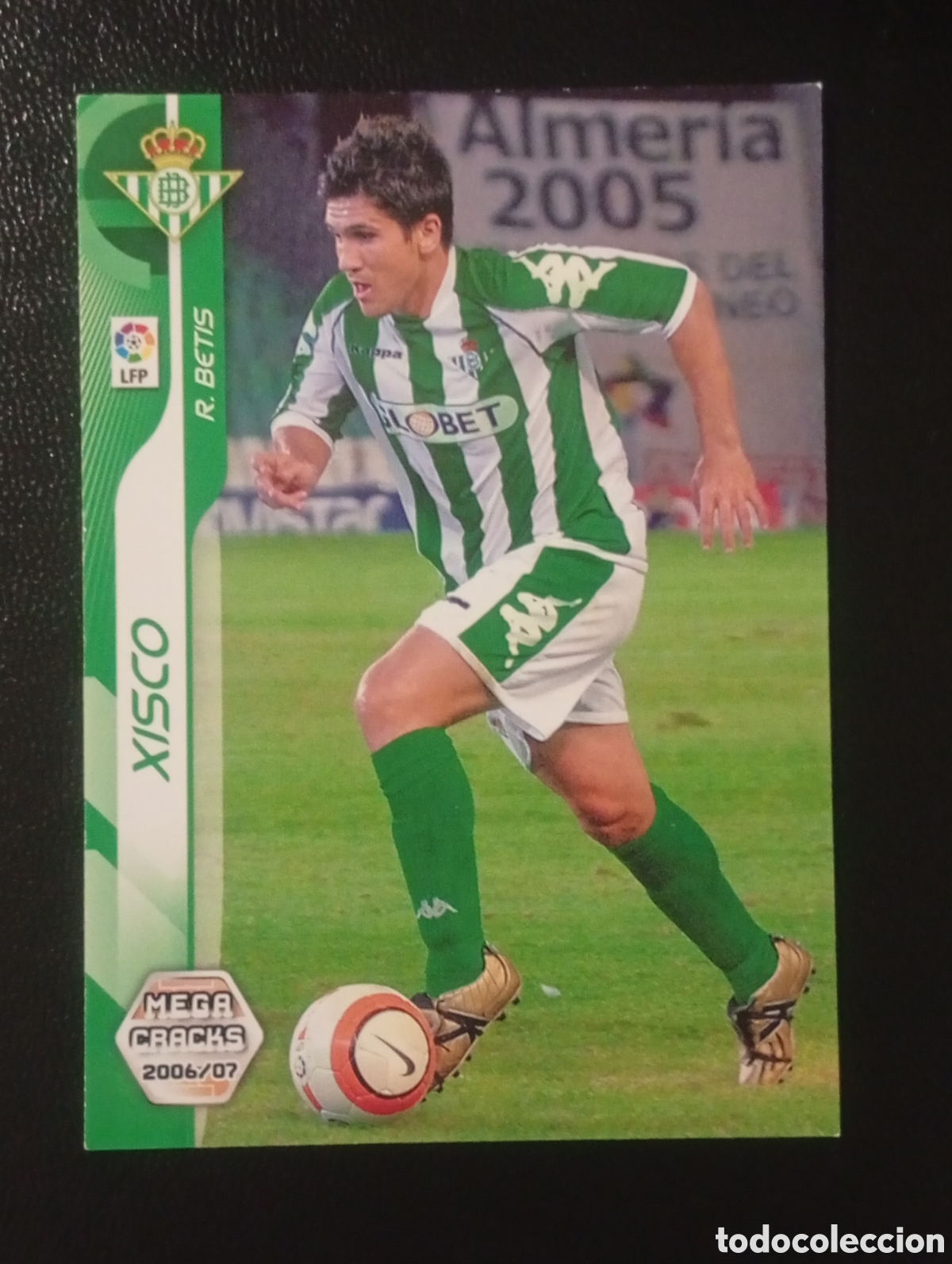 Cromos de Futebol: 69 XISCO BETIS 2006 2007 06 07 6 7 MEGAFICHAS MEGA FICHAS MEGACRACKS PANINI CROMOS