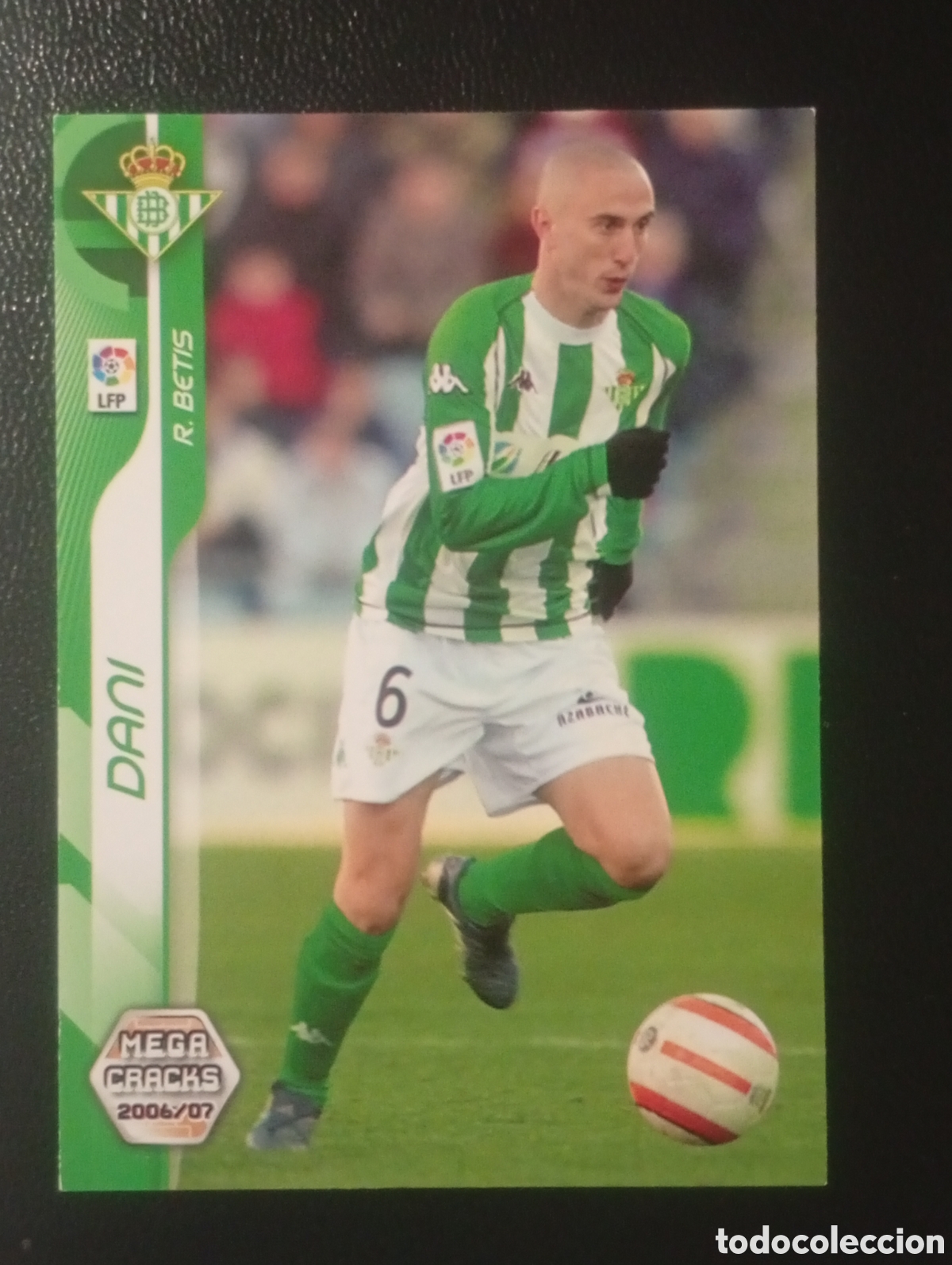 Football Stickers: 72 DANI BETIS 2006 2007 06 07 6 7 MEGAFICHAS MEGA FICHAS MEGACRACKS PANINI CROMOS