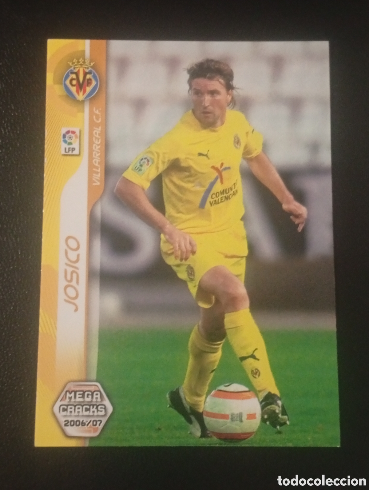 Fu&szlig;ball-Sticker: 335 JOSICO VILLARREAL 2006 2007 06 07 6 7 MEGAFICHAS MEGA FICHAS MEGACRACKS PANINI CROMOS
