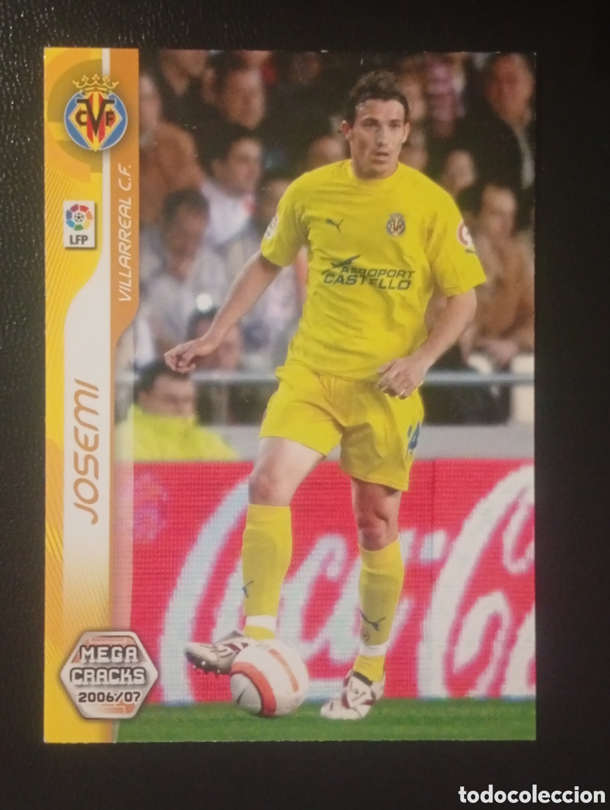 Cromos de f&uacute;tbol: 329 JOSEMI VILLARREAL 2006 2007 06 07 6 7 MEGAFICHAS MEGA FICHAS MEGACRACKS PANINI