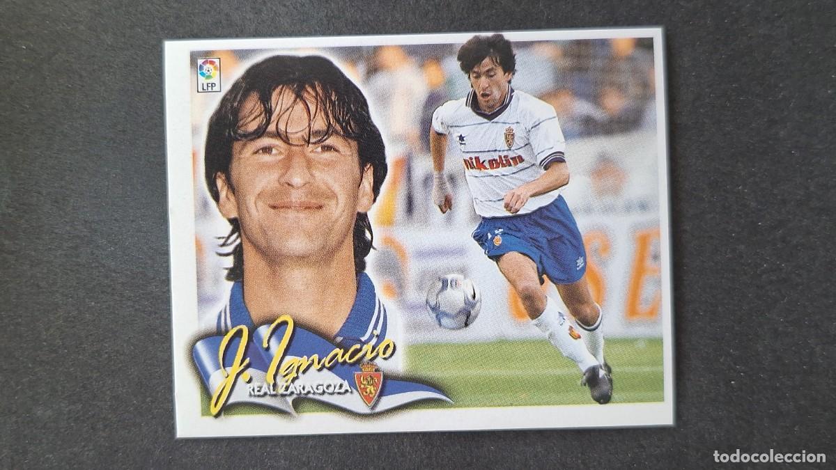 Cromos de F&uacute;tbol: L4 JOSE IGNACIO REAL ZARAGOZA LIGA ESTE 2000 2001 00 01 NUNCA PEGADO SIN PEGAR
