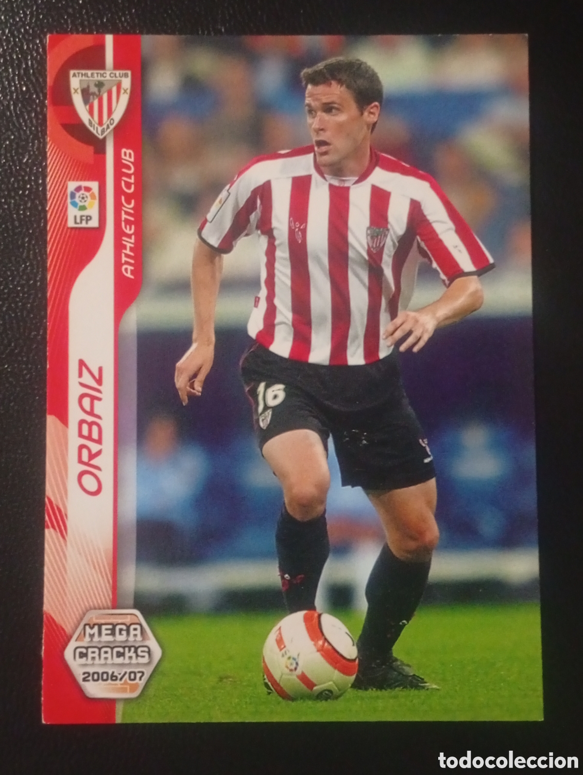 Fu&szlig;ball-Sticker: 13 ORBAIZ ATHLETIC DE BILBAO 2006 2007 06 07 6 7 MEGAFICHAS MEGA FICHAS MEGACRACKS PANINI CROMOS