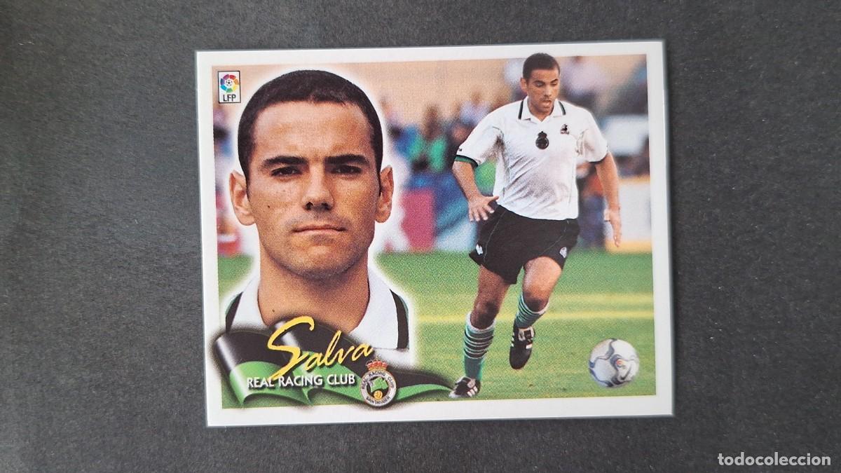Cromos de Futebol: L4 SALVA RACING DE SANTANDER LIGA ESTE 2000 2001 00 01 NUNCA PEGADO SIN PEGAR