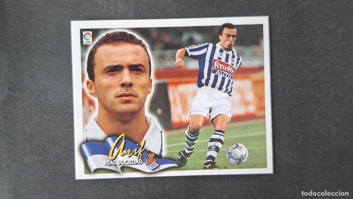 Fu&szlig;ball-Sticker: L4 ARIF REAL SOCIEDAD LIGA ESTE 2000 2001 00 01 NUNCA PEGADO SIN PEGAR