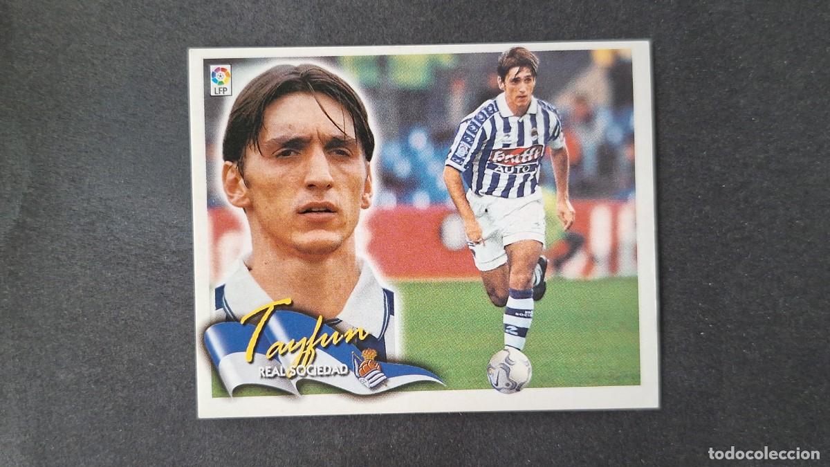 Cromos de Futebol: L4 TAYFUN REAL SOCIEDAD LIGA ESTE 2000 2001 00 01 NUNCA PEGADO SIN PEGAR