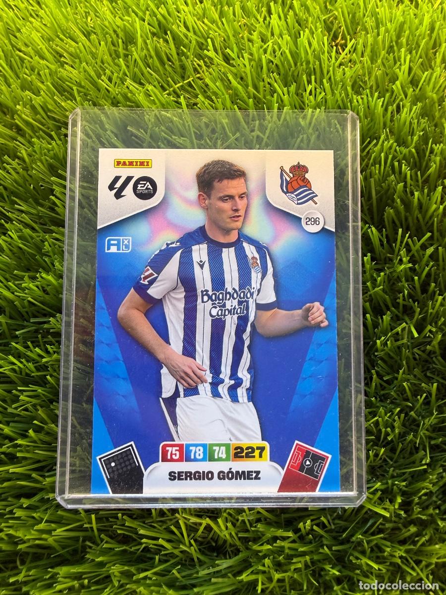 Cromos de f&uacute;tbol: N&ordm; 296 Sergio G&oacute;mez Real Sociedad Adrenalyn XL 25 26