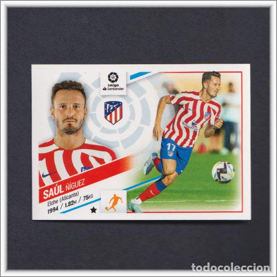 Fu&szlig;ball-Sticker: LIGA ESTE 2022 2023 22 23 PANINI SAUL 9 BIS COLOCA ATL&Eacute;TICO DE MADRID COLECCI&Oacute;N ALBUM 4&ordf; EDICI&Oacute;N