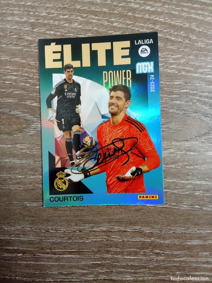 Cromos de F&uacute;tbol: P 2 courtois &eacute;lite power megacracks 2023-24