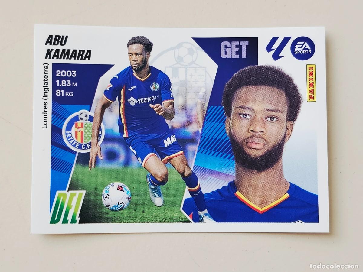 Cromos de f&uacute;tbol: 17 BIS Abu Kamara, Getafe CF, Coloca, Panini Ediciones Liga Este 2025 2026 25 26