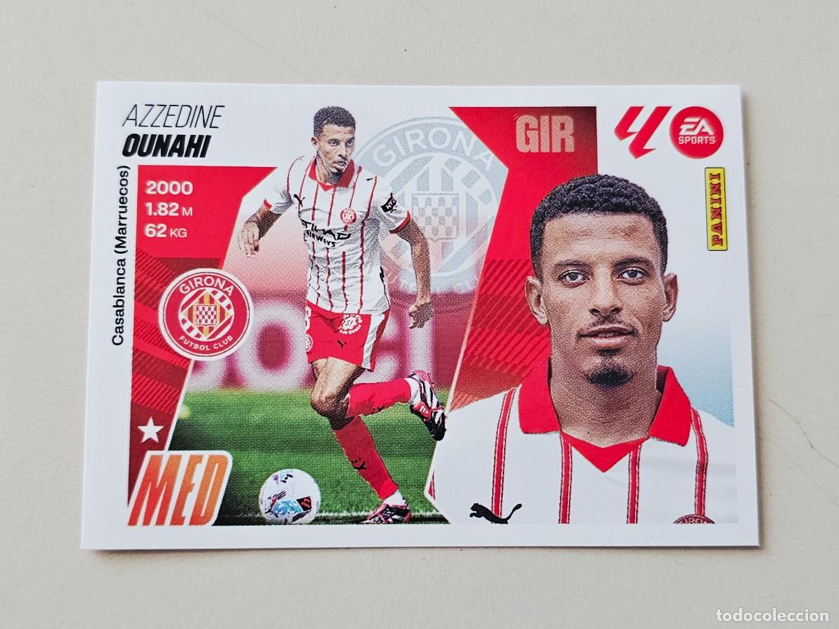Cromos de f&uacute;tbol: 14 BIS Azzedine Ounahi, Girona FC, Coloca, Panini Ediciones Liga Este 2025 2026 25 26