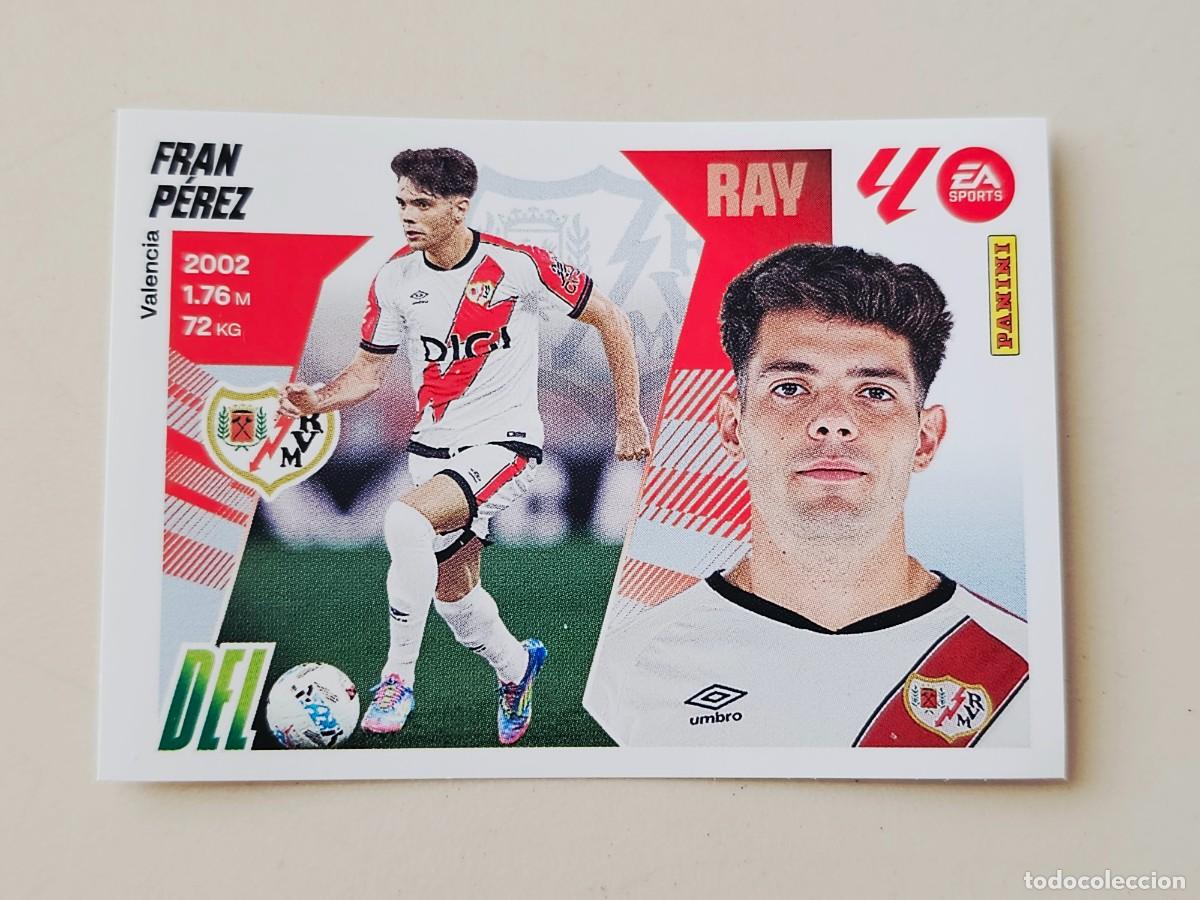 Cromos de f&uacute;tbol: 20 BIS Fran P&eacute;rez, Rayo Vallecano, Coloca, Panini Ediciones Liga Este 2025 2026 25 26
