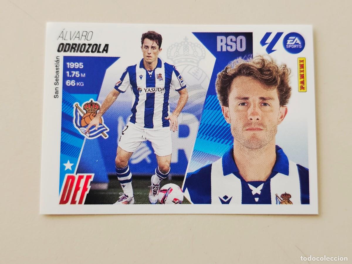 Cromos de F&uacute;tbol: 8 BIS &Aacute;lvaro Odriozola, Real Sociedad, Coloca, Panini Ediciones Liga Este 2025 2026 25 26