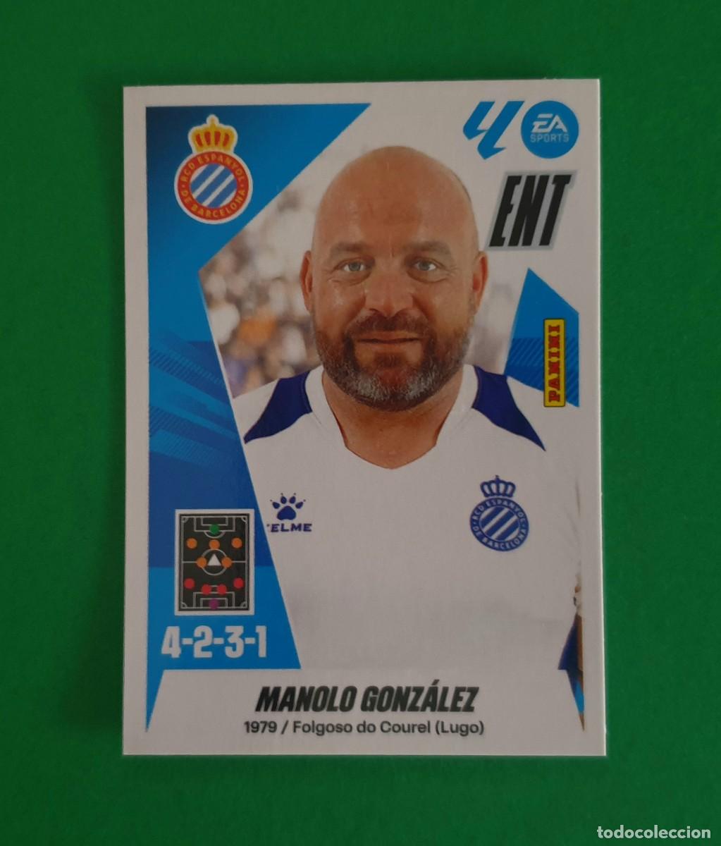 Fu&szlig;ball-Sticker: 2 MANOLO GONZ&Aacute;LEZ - ESPANYOL - EDICIONES ESTE 2025-26 - 25/26 (NUEVO)