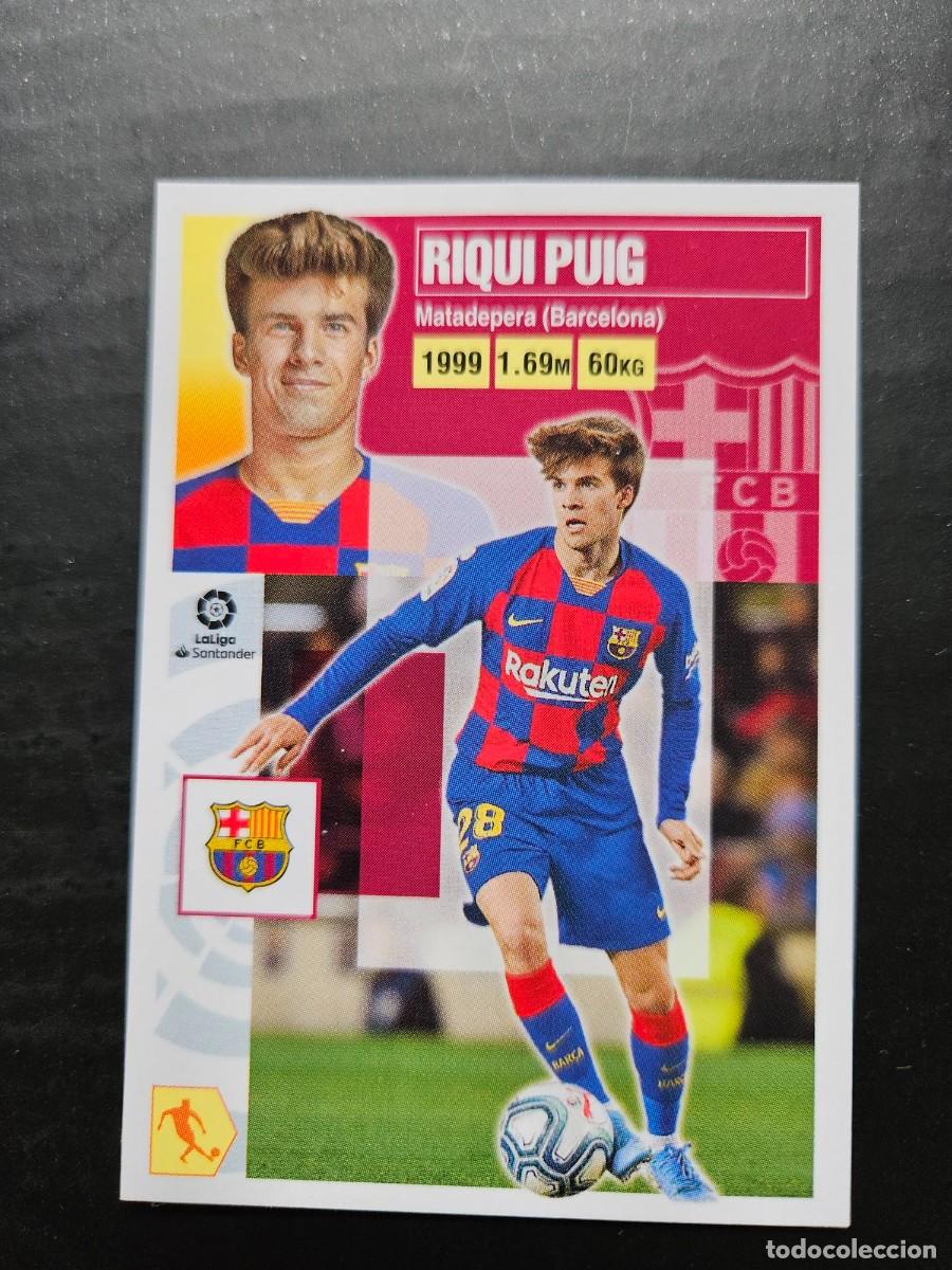 Fu&szlig;ball-Sticker: N&ordm; 13B RIQUI PUIG BARCELONA LIGA ESTE 20 21 2020 2021 SIN PEGAR NUNCA PEGADO