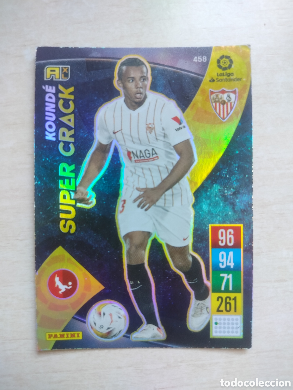Fu&szlig;ball-Sticker: KOUNDE 458 SUPER CRACK ADRENALYN 2021 2022 21 22