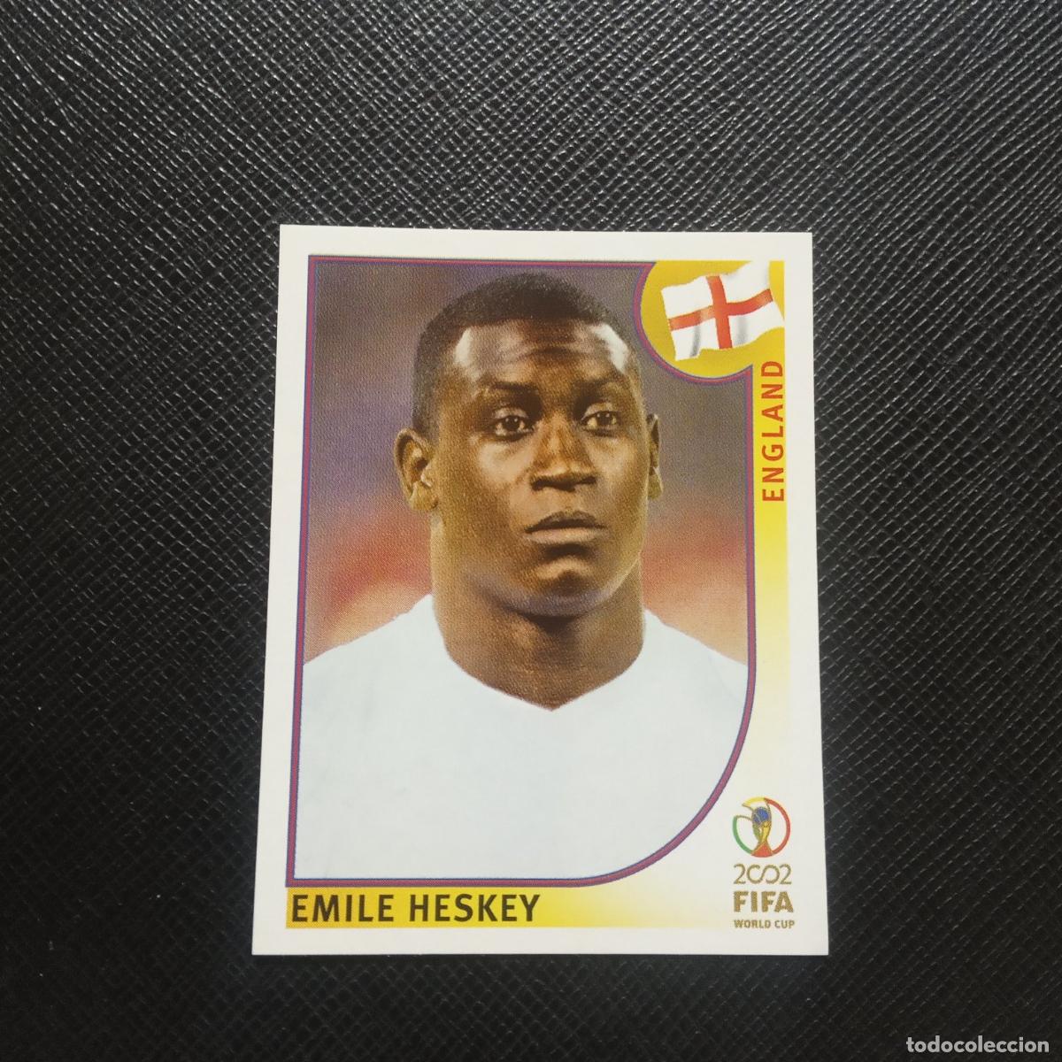 Figurine di Calcio: 434 EMILI HESKEY INGLATERRA PANINI 2002 MUNDIAL KOREA FUTBOL 02 CROMO - SIN PEGAR - A201 PG53