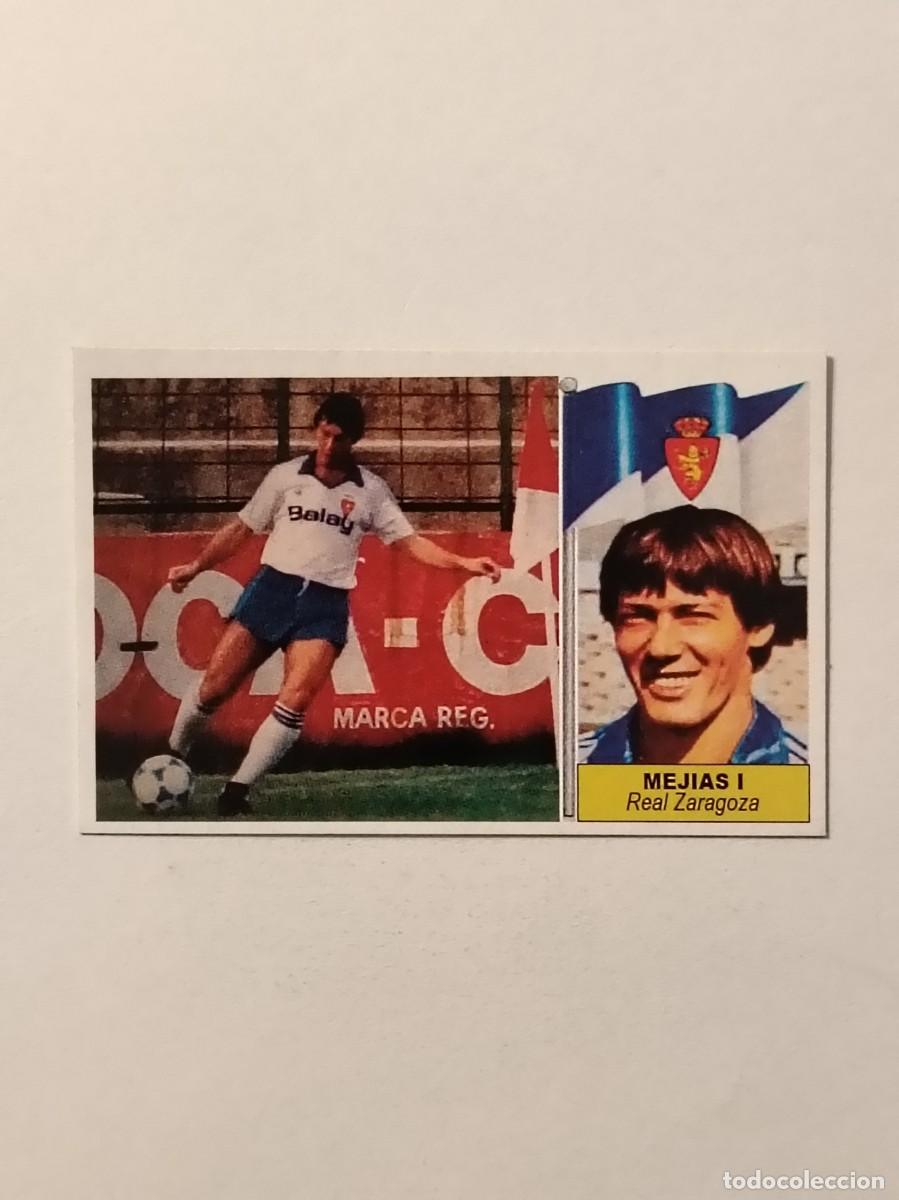 Cromos de F&uacute;tbol: MEJIAS I (ULTIMO FICHAJE 38) REAL ZARAGOZA LIGA 86/87 ESTE