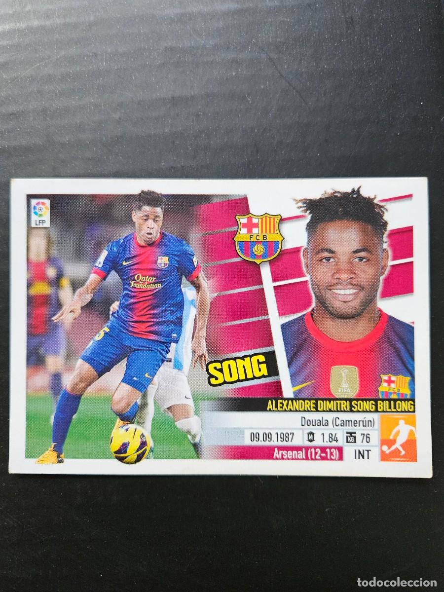 Fu&szlig;ball-Sticker: N&ordm; 8B SONG BARCELONA LIGA ESTE 13 14 2013 2014 SIN PEGAR NUNCA PEGADO
