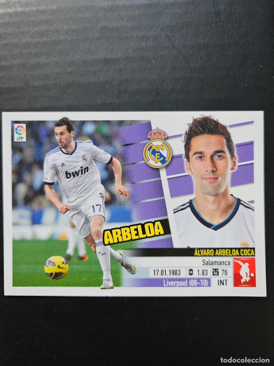 Fu&szlig;ball-Sticker: N&ordm; 3A ARBELOA REAL MADRID LIGA ESTE 13 14 2013 2014 SIN PEGAR NUNCA PEGADO