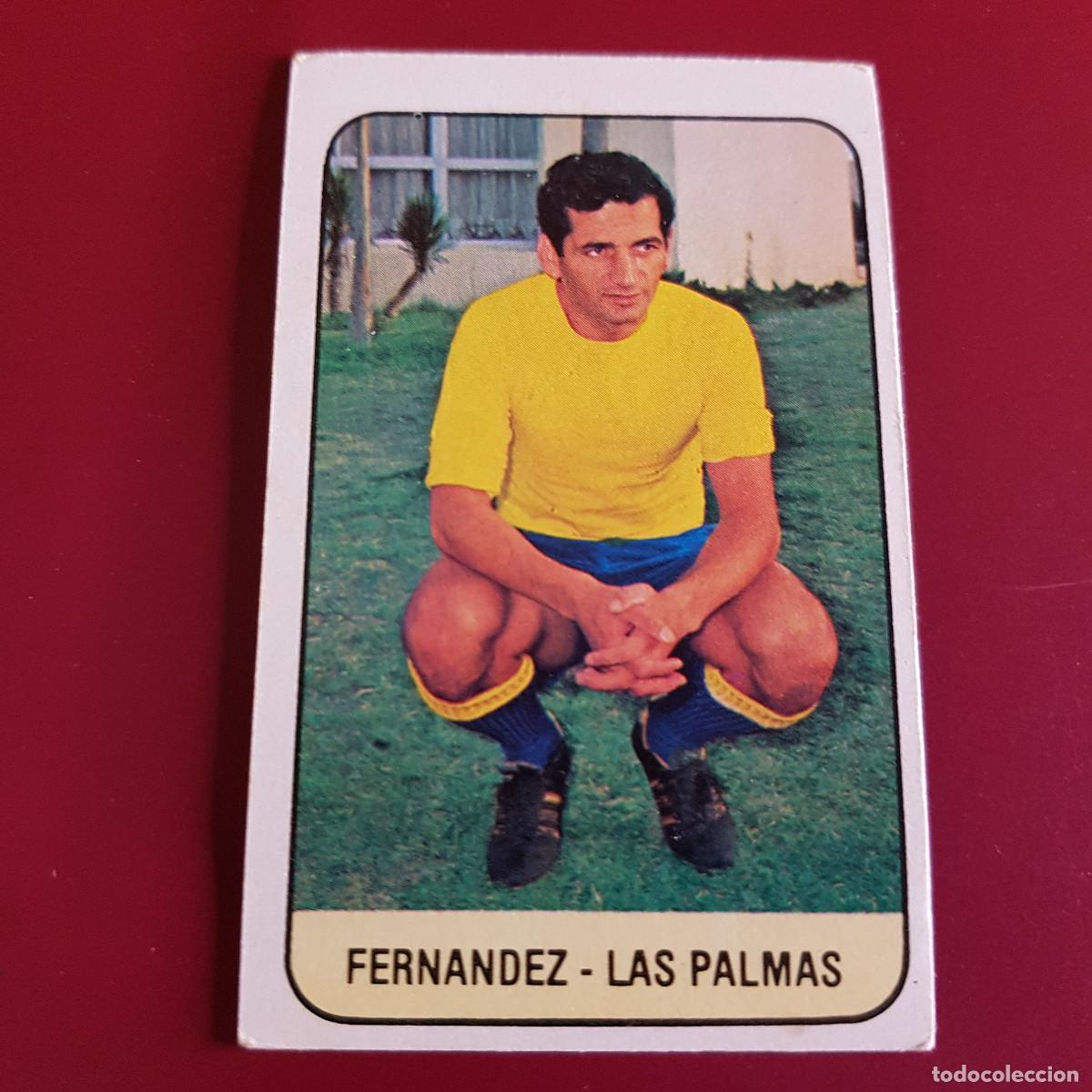 Cromos de F&uacute;tbol: ESTE - LIGA 78 79 - 1978 1979 - UN CROMO - LAS PALMAS - FERNANDEZ - SIN PEGAR