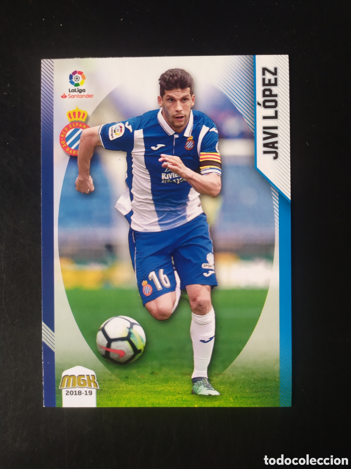 Fu&szlig;ball-Sticker: Megacracks 2018 2019 18 19 panini Javi L&oacute;pez n&deg; 193 Espanyol