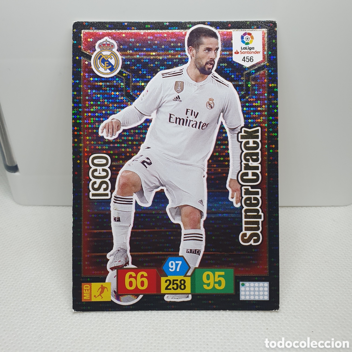 Cromos de F&uacute;tbol: ⚽️ CROMO DE FUTBOL ISCO SUPER CRACK ADRENALYN 2018-19 REAL MADRID PANINI ALBUM - ESTAMPAS - CARTAS