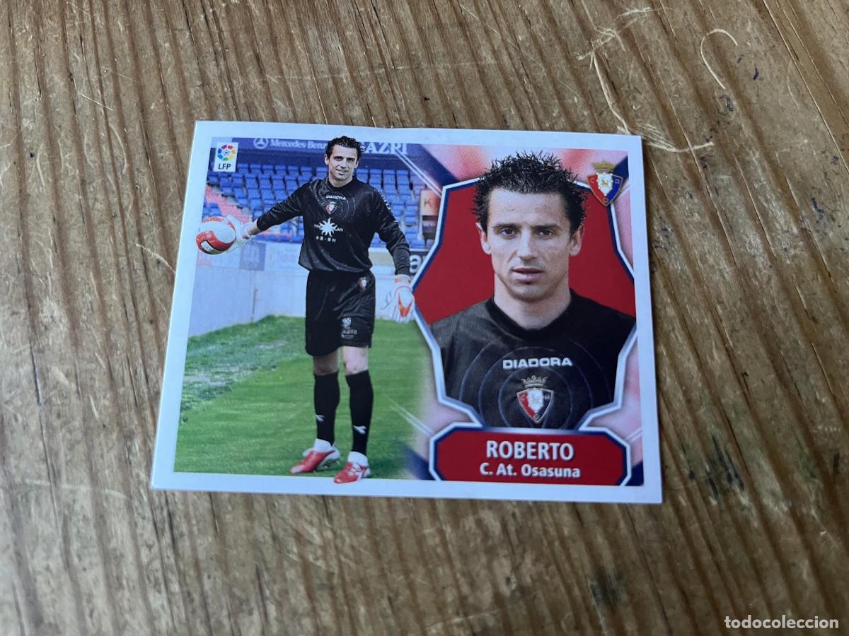 Fu&szlig;ball-Sticker: CROMO SIN PEGAR NUNCA PEGADO ALBUM LIGA ESTE 08 09 2008 2009 OSASUNA ROBERTO