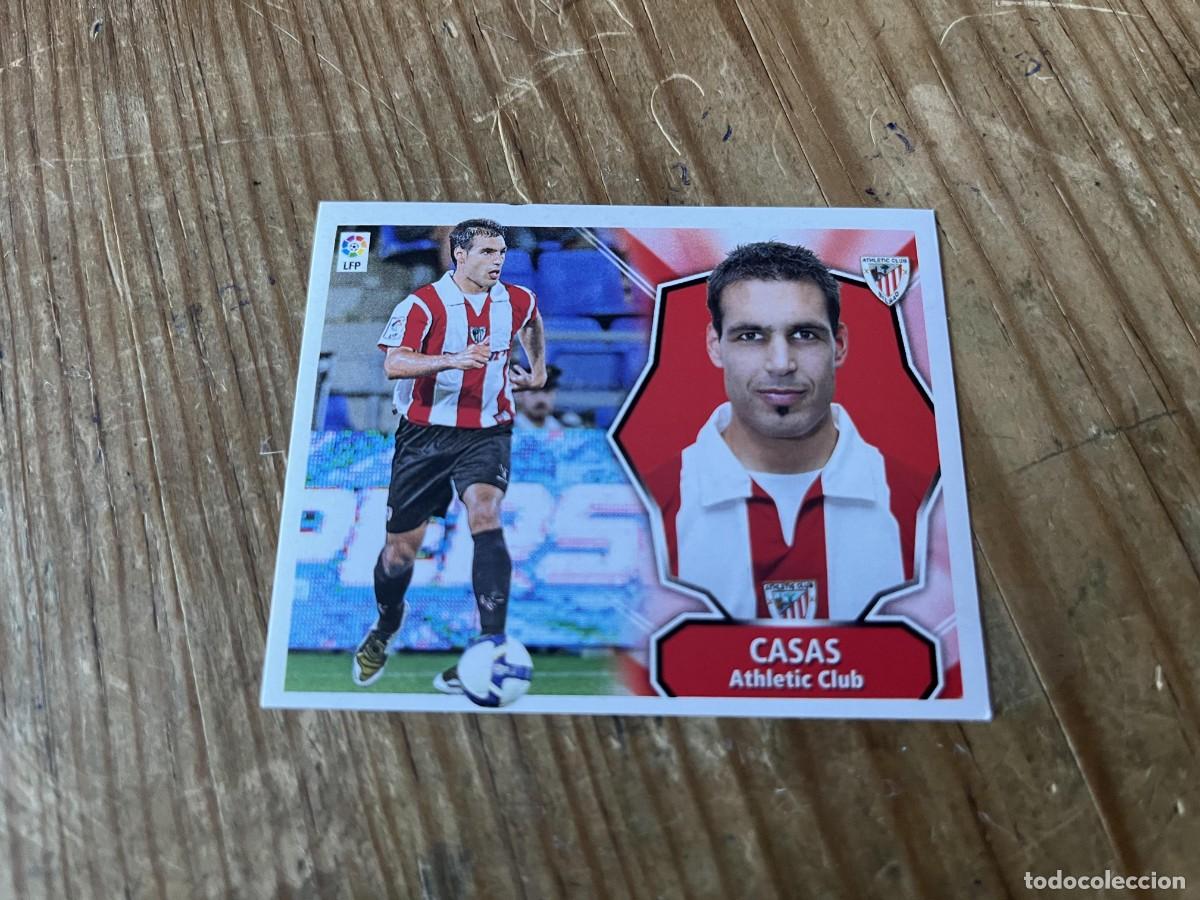 Cromos de F&uacute;tbol: CROMO SIN PEGAR NUNCA PEGADO ALBUM LIGA ESTE 08 09 2008 2009 COLOCA ATHLETIC BILBAO CASAS