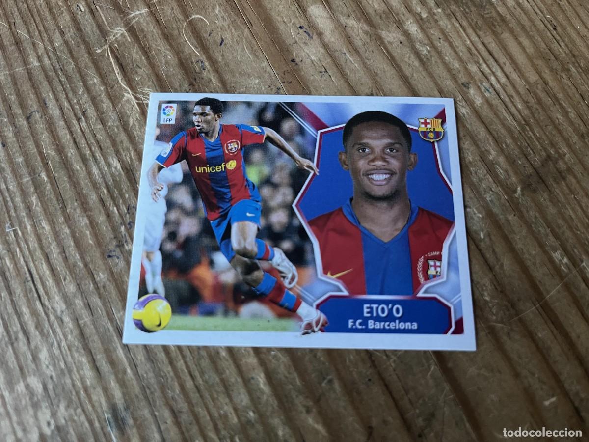 Fu&szlig;ball-Sticker: CROMO SIN PEGAR NUNCA PEGADO ALBUM LIGA ESTE 08 09 2008 2009 COLOCA BARCELONA ETOO