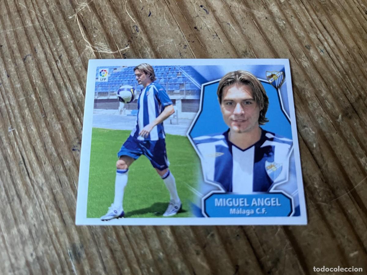 Football Stickers: CROMO SIN PEGAR NUNCA PEGADO ALBUM LIGA ESTE 08 09 2008 2009 COLOCA MALAGA MIGUEL ANGEL