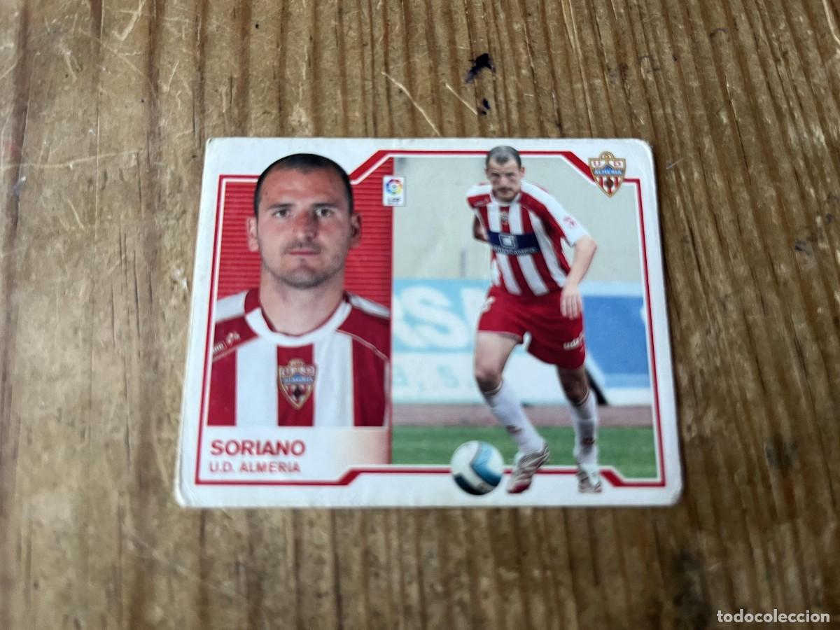 Figurine di Calcio: CROMO SIN PEGAR NUNCA PEGADO ALBUM LIGA ESTE 07 08 2007 2008 ALMERIA SORIANO